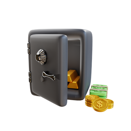 Safe Box  3D Icon