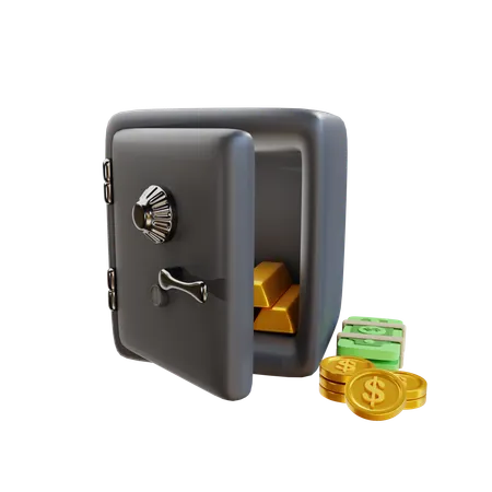 Safe Box  3D Icon