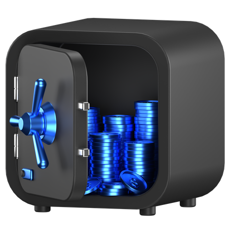 Safe Box  3D Icon