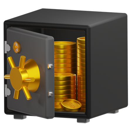 Safe Box  3D Icon