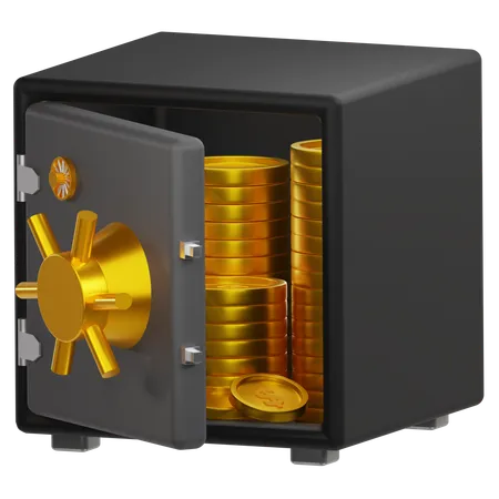 Safe Box  3D Icon