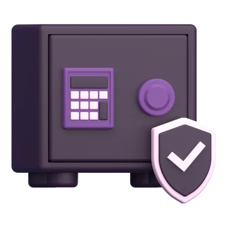 Safe Box  3D Icon