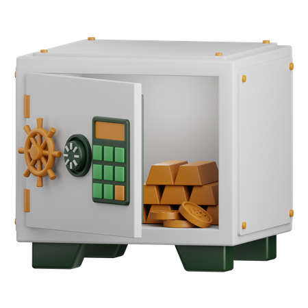 Safe Box  3D Icon