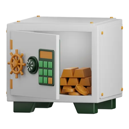 Safe Box  3D Icon