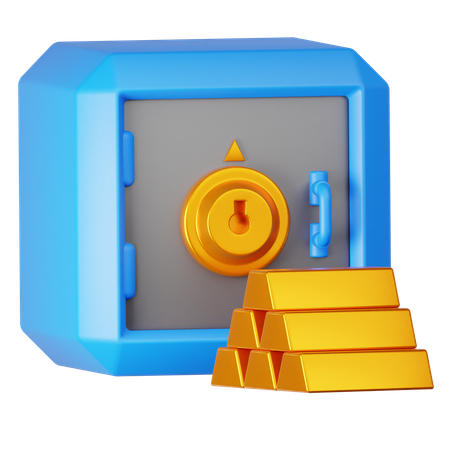 Safe Box  3D Icon