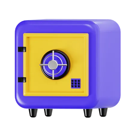 Safe Box  3D Icon