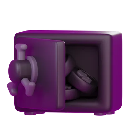 Safe Box  3D Icon