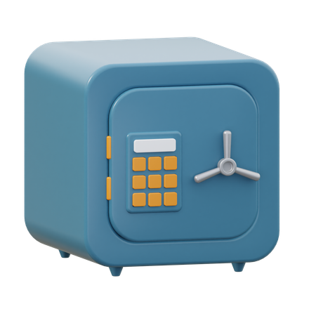 Safe Box  3D Icon