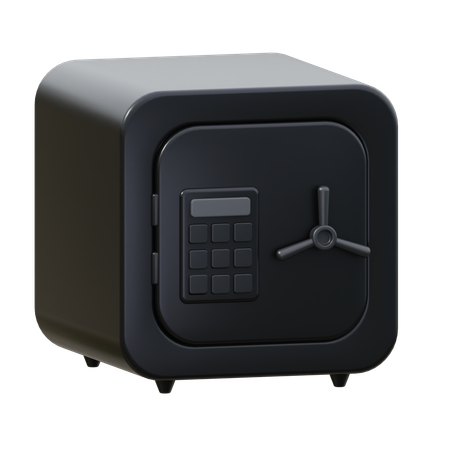 Safe Box  3D Icon