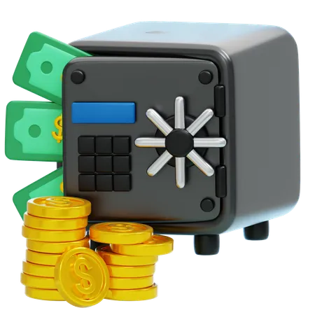 SAFE BOX  3D Icon