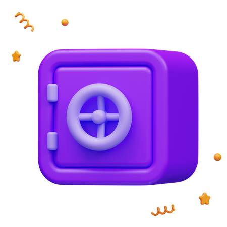 Safe Box  3D Icon