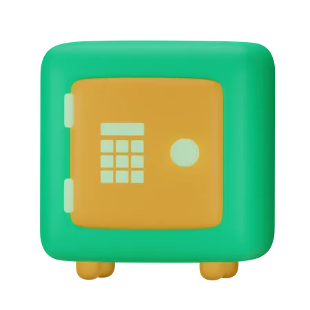 Safe Box  3D Icon