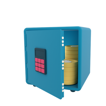 Safe Box  3D Icon