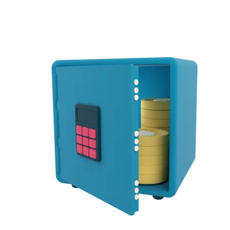 Safe Box  3D Icon