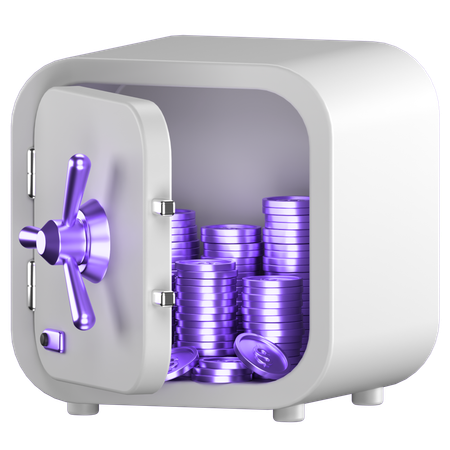 Safe Box  3D Icon