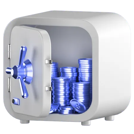 Safe Box  3D Icon