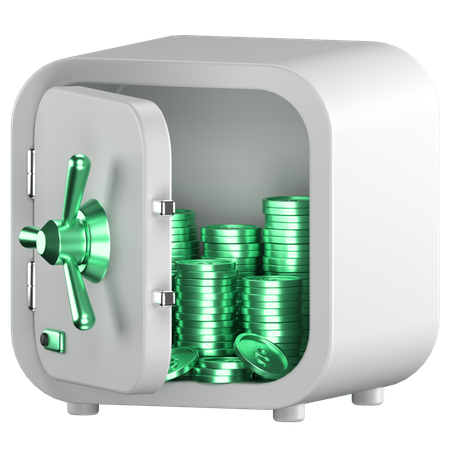 Safe Box  3D Icon
