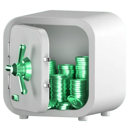 Safe Box  3D Icon