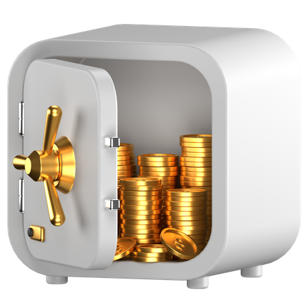 Safe Box  3D Icon