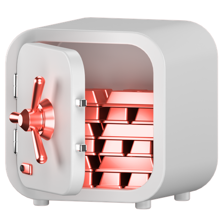 Safe Box  3D Icon