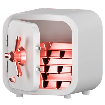 Safe Box  3D Icon