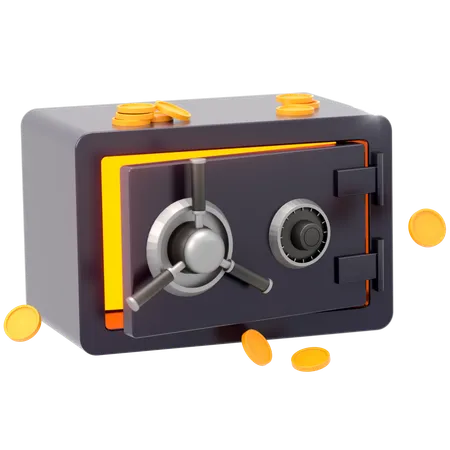 Safe Box  3D Icon