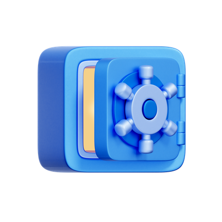 Safe Box  3D Icon