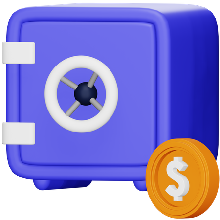 Safe Box  3D Icon