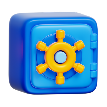 Safe Box  3D Icon