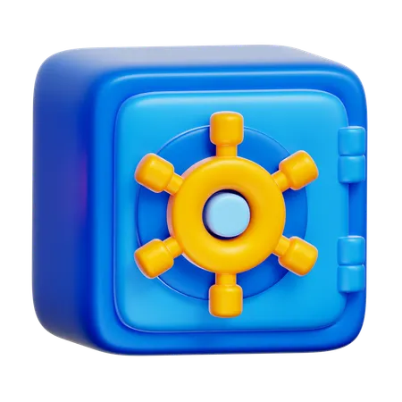 Safe Box  3D Icon