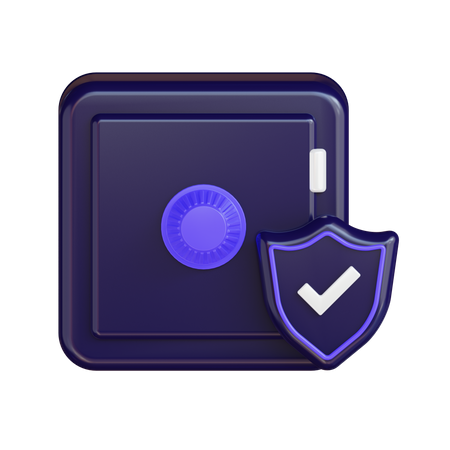 Safe Box  3D Icon
