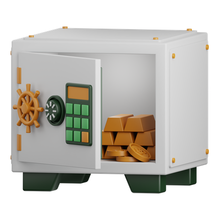 Safe Box  3D Icon