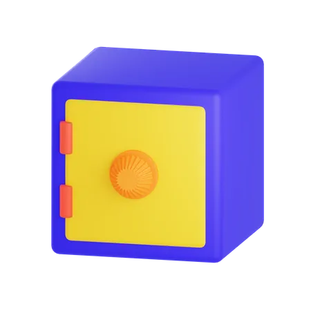 Safe Box  3D Illustration