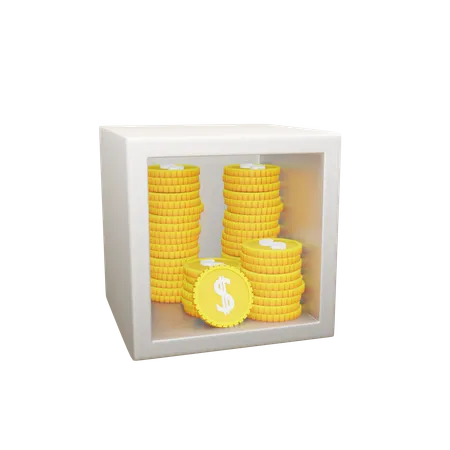 Safe box 3D Icon