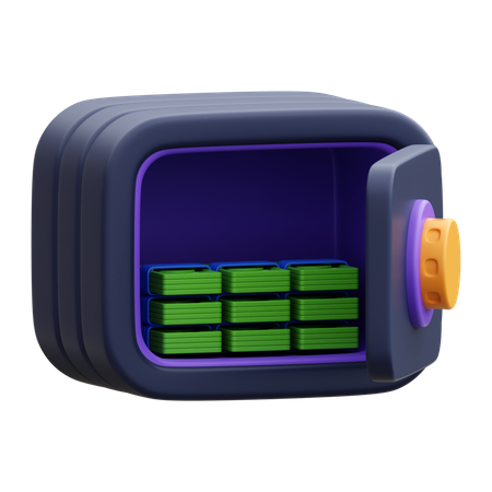 Safe Box  3D Icon