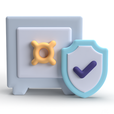 Safe Box  3D Icon