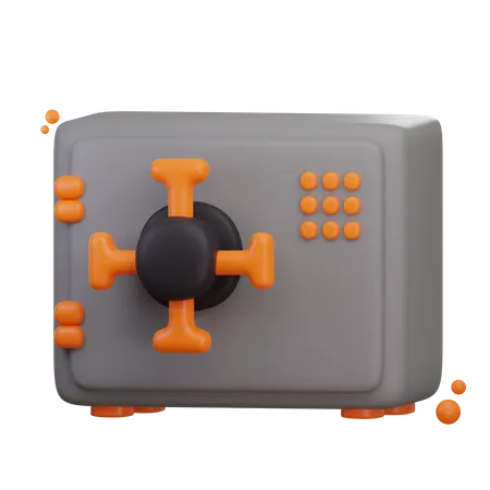 Safe Box  3D Icon