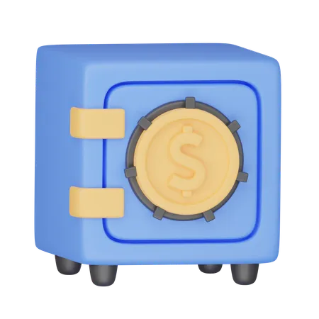 3 D Icon Illustration Of The Bank And Saving 3D Icon