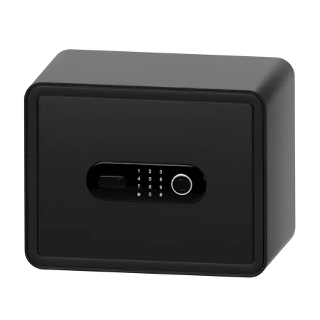 Safe Box Biometric  3D Icon