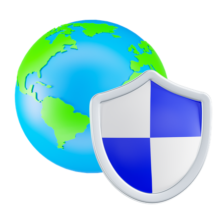 Safe Browser  3D Icon