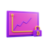 safe cryptocurrency 3d images