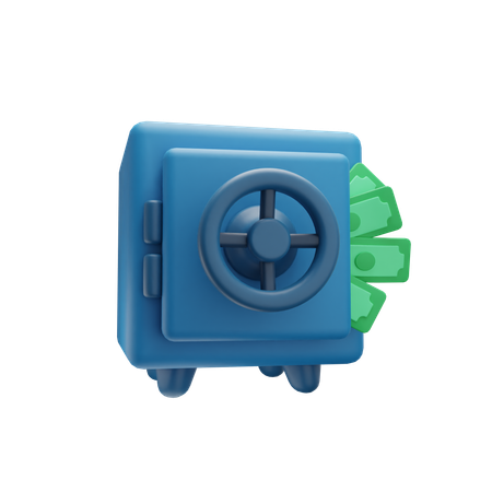 Safe Deposit  3D Icon