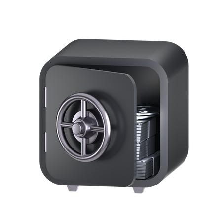 Safe Deposit Box  3D Icon