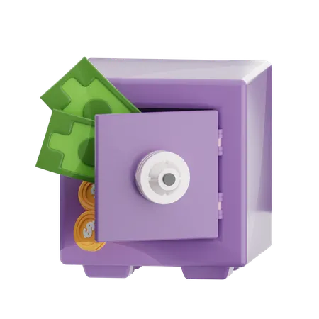 Safe Deposit Box  3D Icon