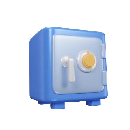 Safe Deposit Box  3D Icon