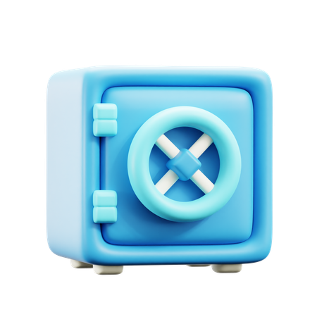 Safe Deposit Box  3D Icon