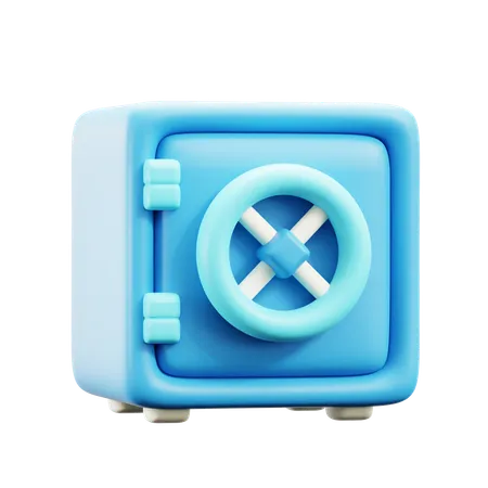 Safe Deposit Box  3D Icon