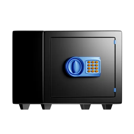 Safe Deposit Box Security Bank Locker Finance Safe Safe Box Safe Locker Vault Banking Locker Money Bank Vault 3D Icon