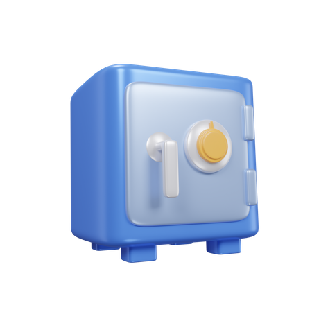 Safe Deposit Box  3D Icon