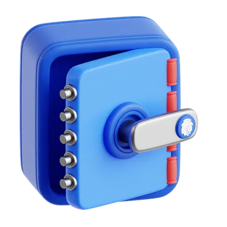 Safe Deposite Box  3D Icon